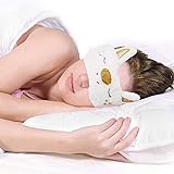 Einhorn-Schlafmaske, 2 Stück, niedliches Einhorn, Horn, Augenmaske, weicher Plüsch, Augenschutz für Frauen und Mädchen - 5