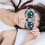 SUPVOX 3D Augenmaske Schlafmaske Schlafbrille mit Kühlkissen Heiß Kalt Therapie Augenbinde Schattierung für Männer Frauen für Entspannung Wellness - 5