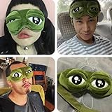 LHKJ 3D Schlafmaske Nette Frosch Augen Maske Schlafbrille Schlaf Reise Maske - 5